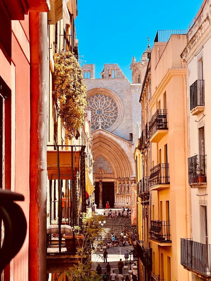 Encantador Apartamento Con Vistas A La Catedral! Lägenhet Tarragona Exteriör bild